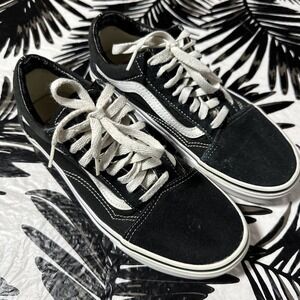 Vans Old Skool Skate Sneakers Men's 6.5 Women's 8 Black/White Low tops Shoes